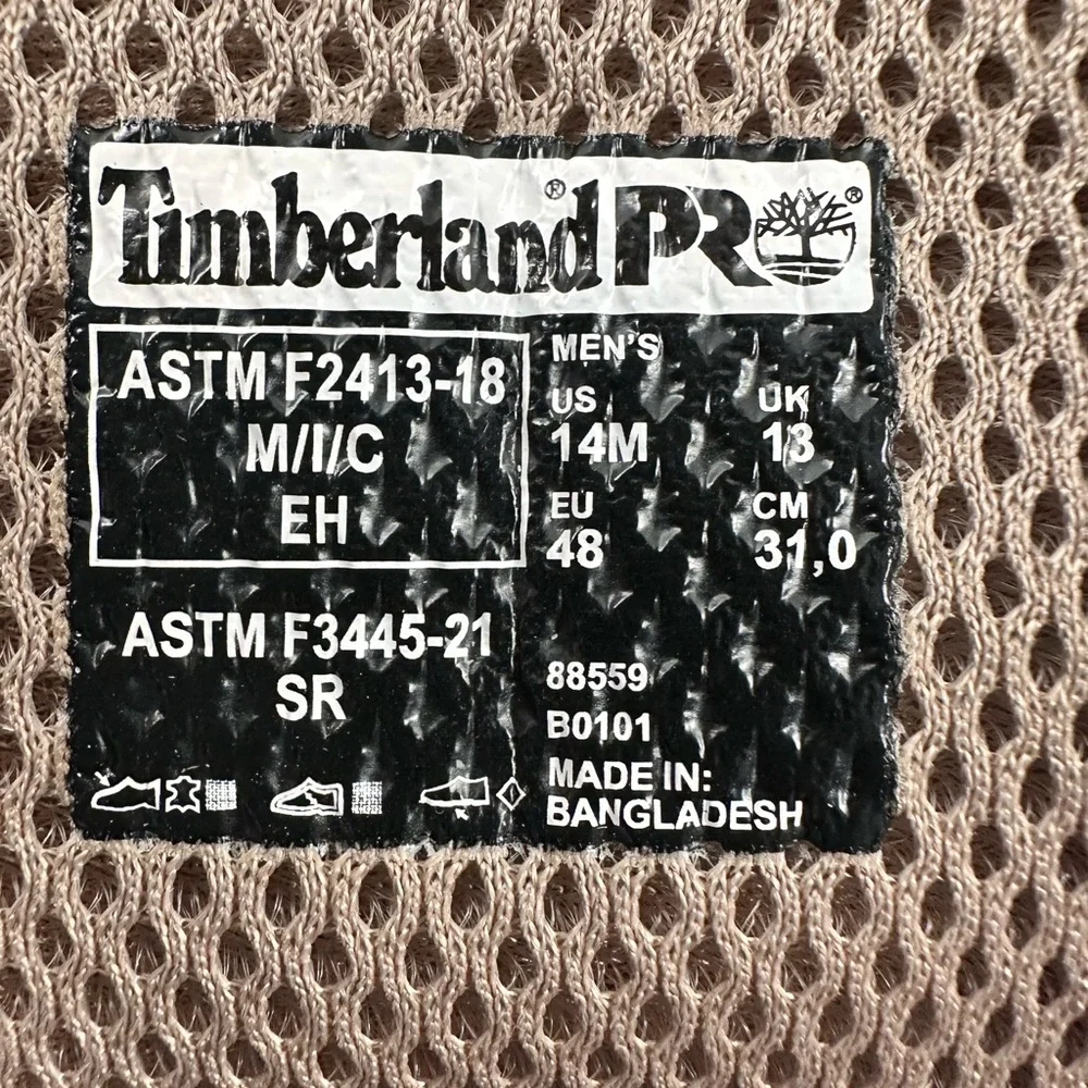 Timberland PRO leather padded